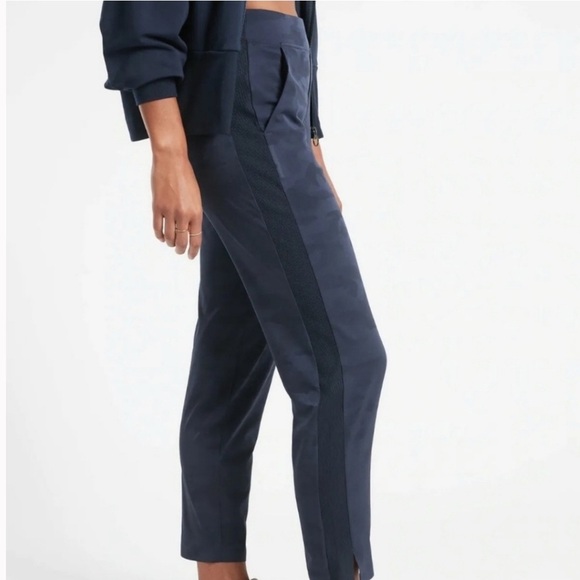 Athleta Navy Camo Brooklyn Ankle Pant - Picture 2 of 16